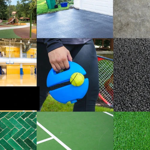 Surfaces de jeu conseillées